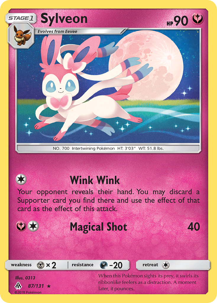 Sylveon (87/131) [Sun & Moon: Forbidden Light] | Game Haven TX