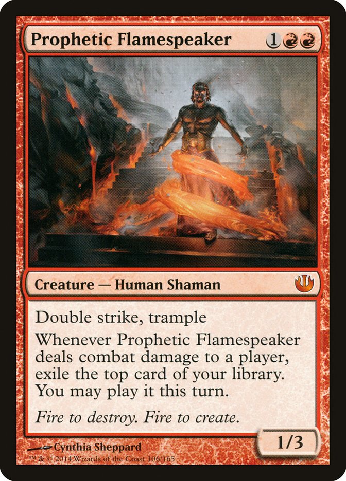 Prophetic Flamespeaker [Journey into Nyx] | Game Haven TX