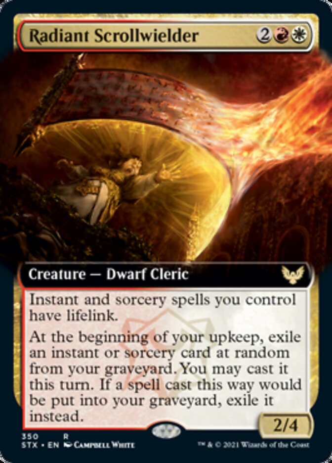 Radiant Scrollwielder (Extended) [Strixhaven: School of Mages] | Game Haven TX