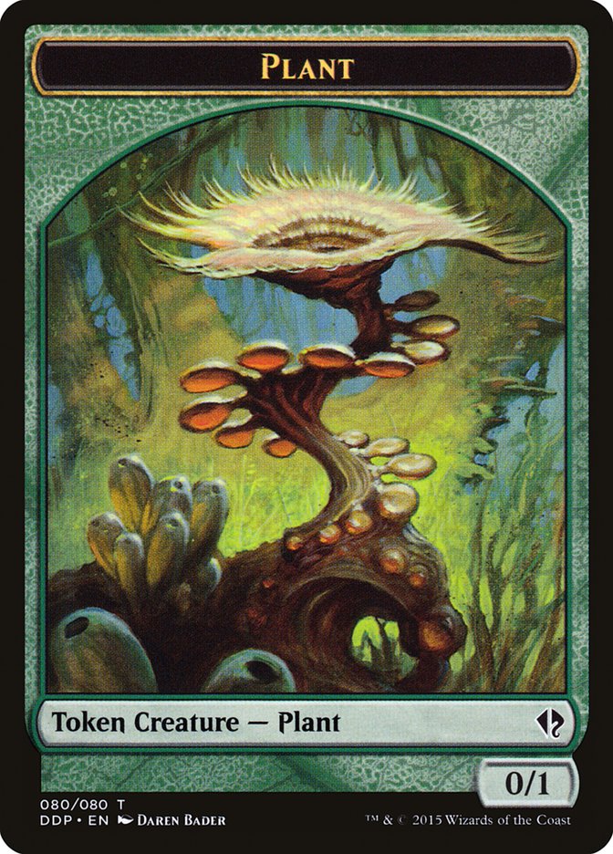 Plant Token [Duel Decks: Zendikar vs. Eldrazi] | Game Haven TX