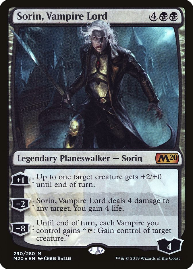 Sorin, Vampire Lord [Core Set 2020] | Game Haven TX