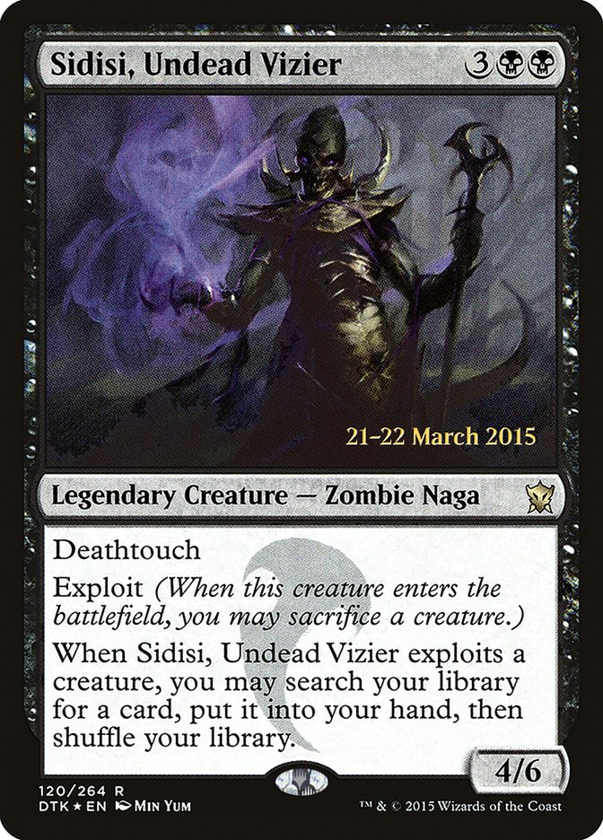 Sidisi, Undead Vizier [Dragons of Tarkir Promos] | Game Haven TX