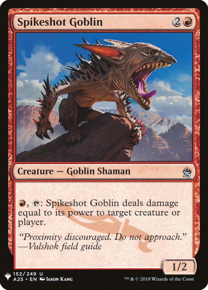 Spikeshot Goblin [Mystery Booster] | Game Haven TX