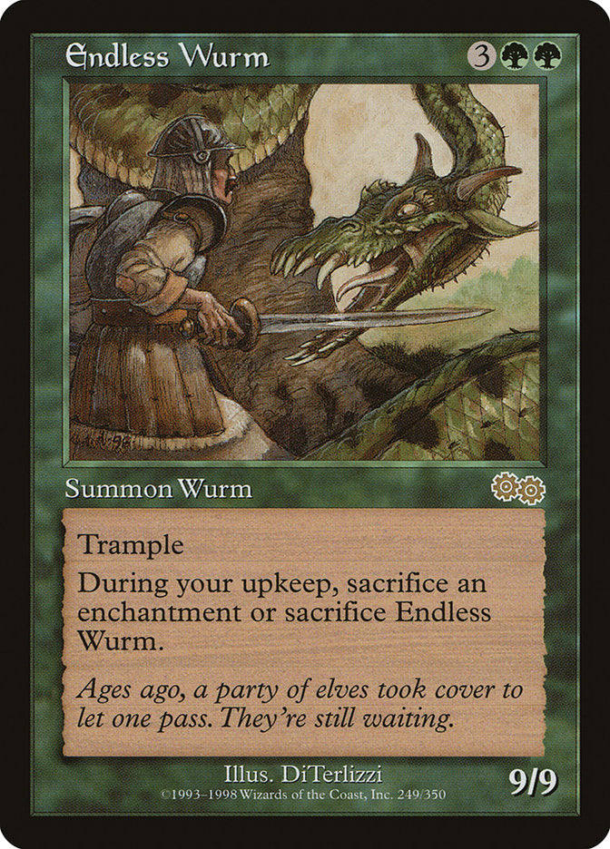 Endless Wurm [Urza's Saga] | Game Haven TX