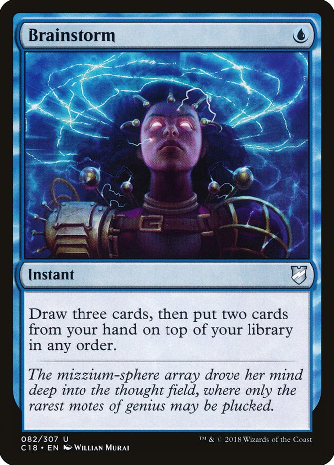 Brainstorm [Commander 2018] | Game Haven TX