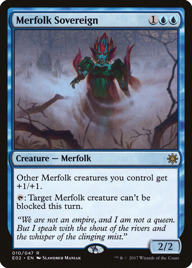 Merfolk Sovereign [Explorers of Ixalan] | Game Haven TX