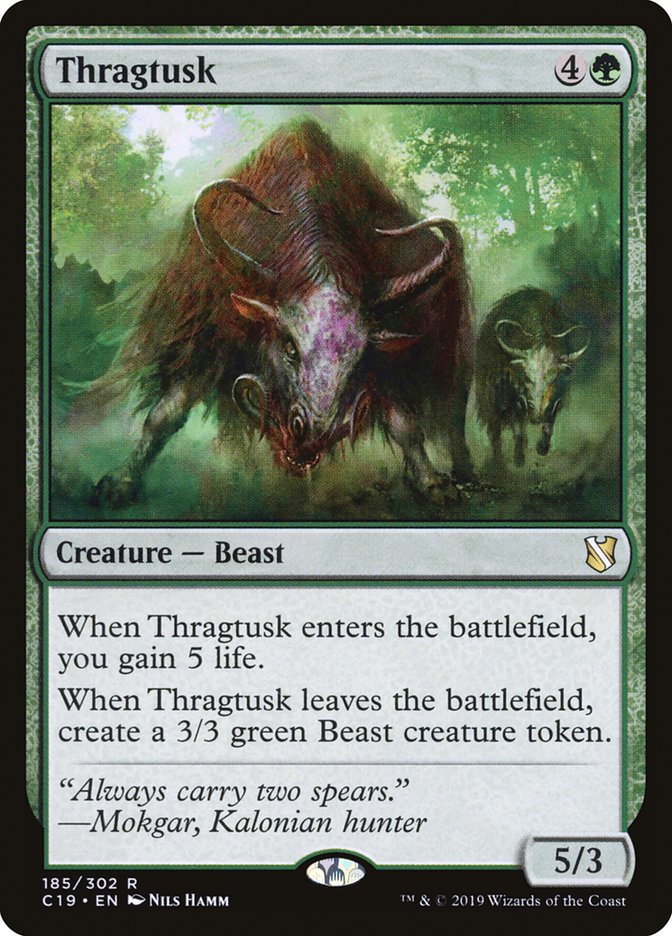 Thragtusk [Commander 2019] | Game Haven TX