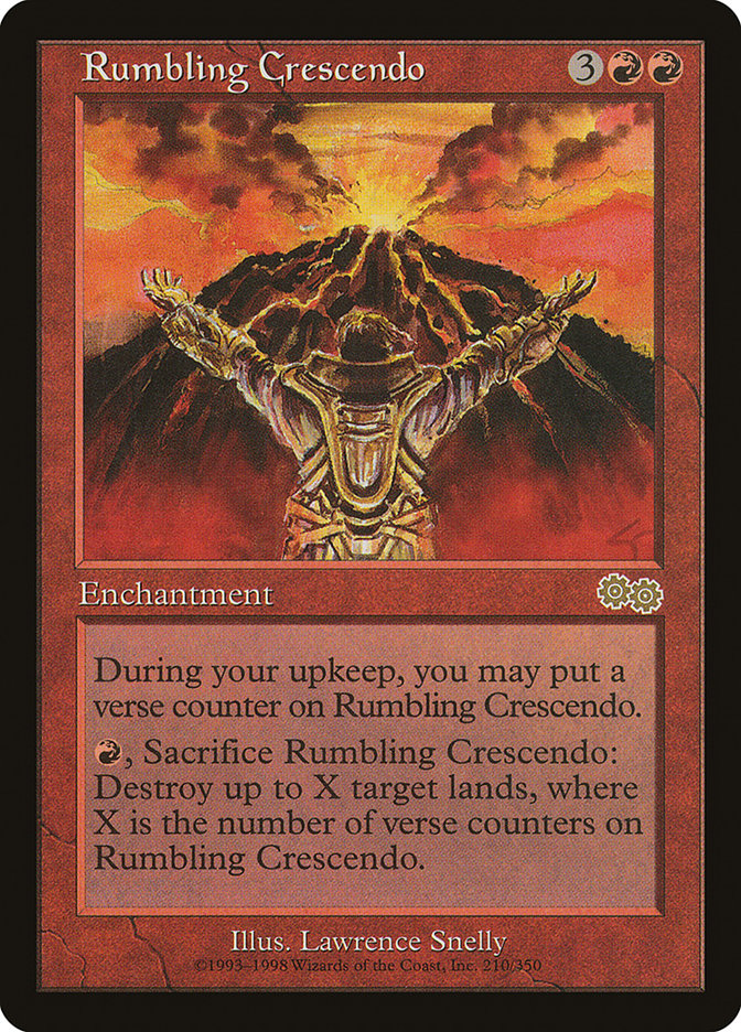 Rumbling Crescendo [Urza's Saga] | Game Haven TX