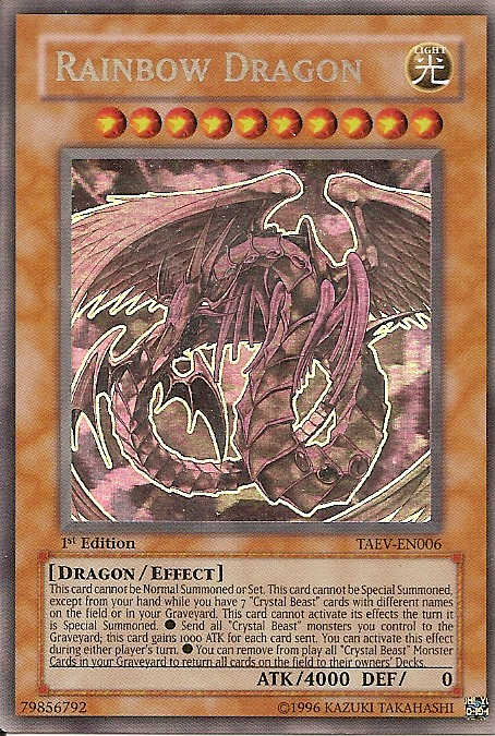 Rainbow Dragon [TAEV-EN006] Ghost Rare | Game Haven TX