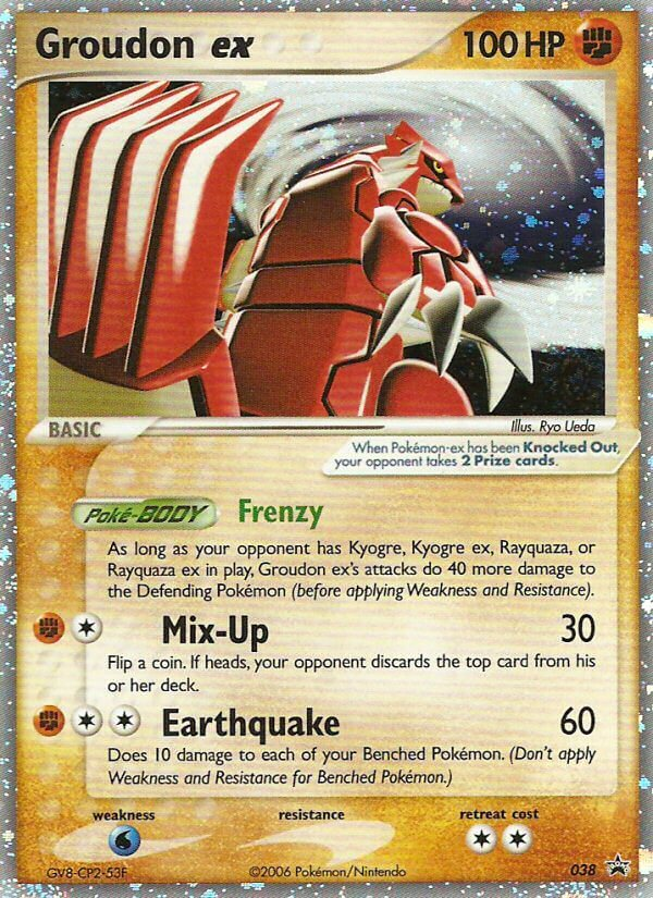 Groudon ex (038) [Nintendo: Black Star Promos] | Game Haven TX