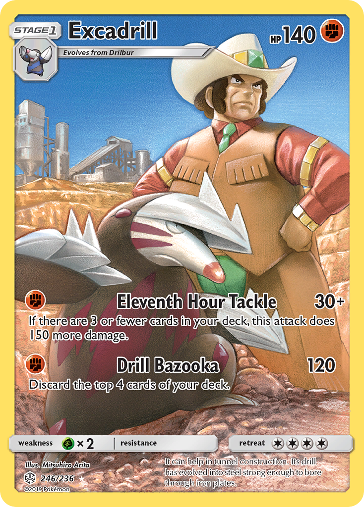 Excadrill (246/236) [Sun & Moon: Cosmic Eclipse] | Game Haven TX
