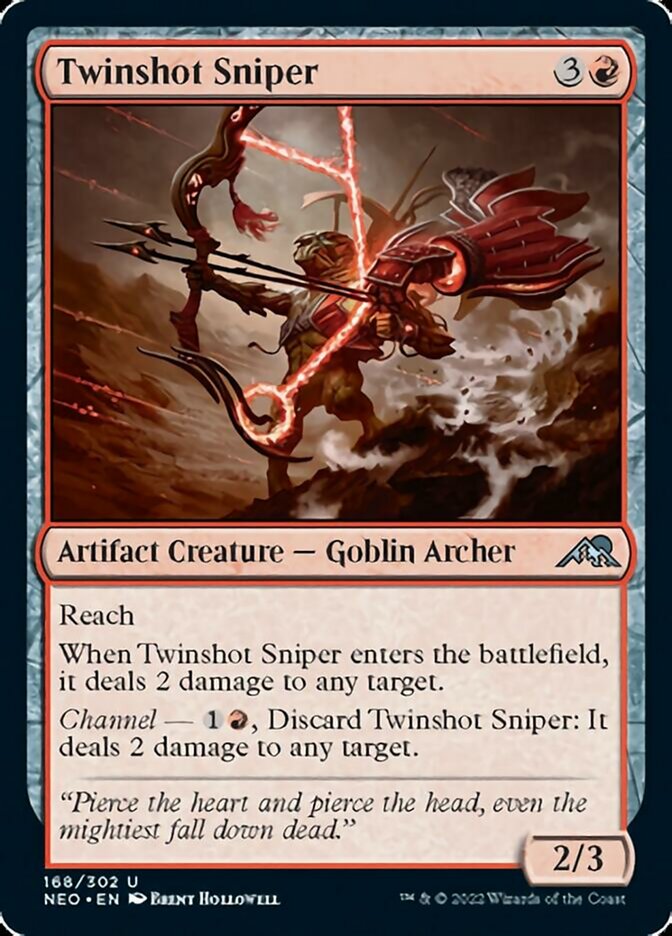 Twinshot Sniper [Kamigawa: Neon Dynasty] | Game Haven TX