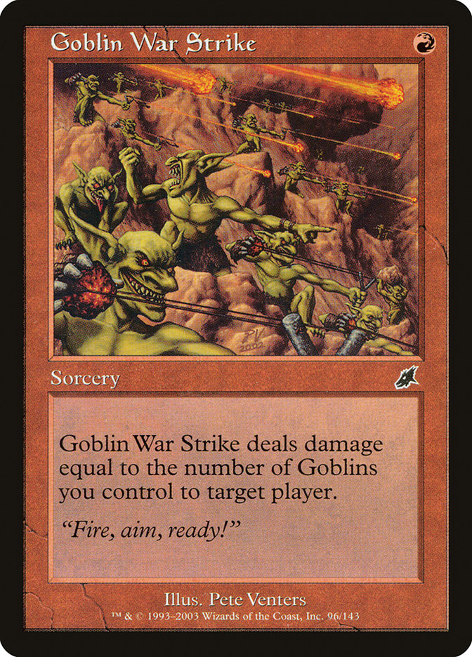 Goblin War Strike [Scourge] | Game Haven TX