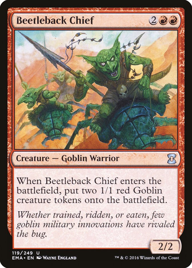 Beetleback Chief [Eternal Masters] | Game Haven TX