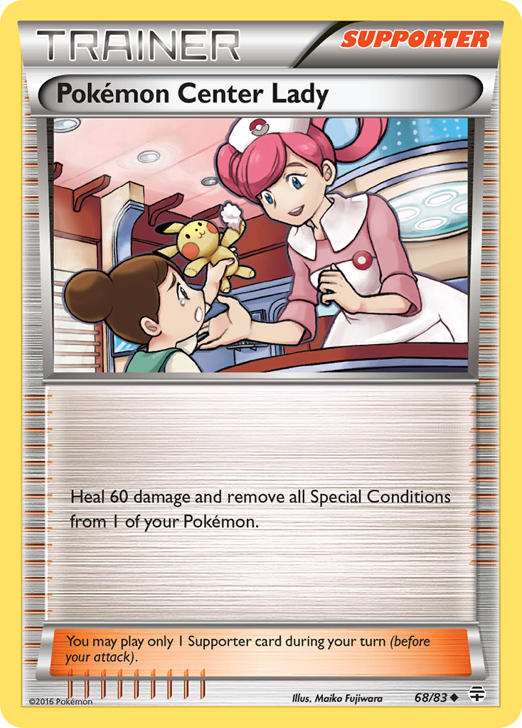 Pokemon Center Lady (68/83) [XY: Generations] | Game Haven TX