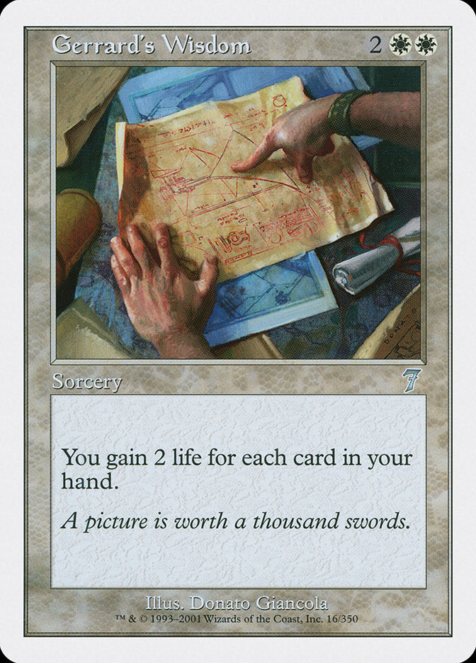 Gerrard's Wisdom [Seventh Edition] | Game Haven TX