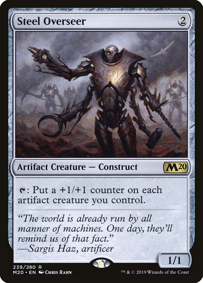 Steel Overseer [Core Set 2020] | Game Haven TX