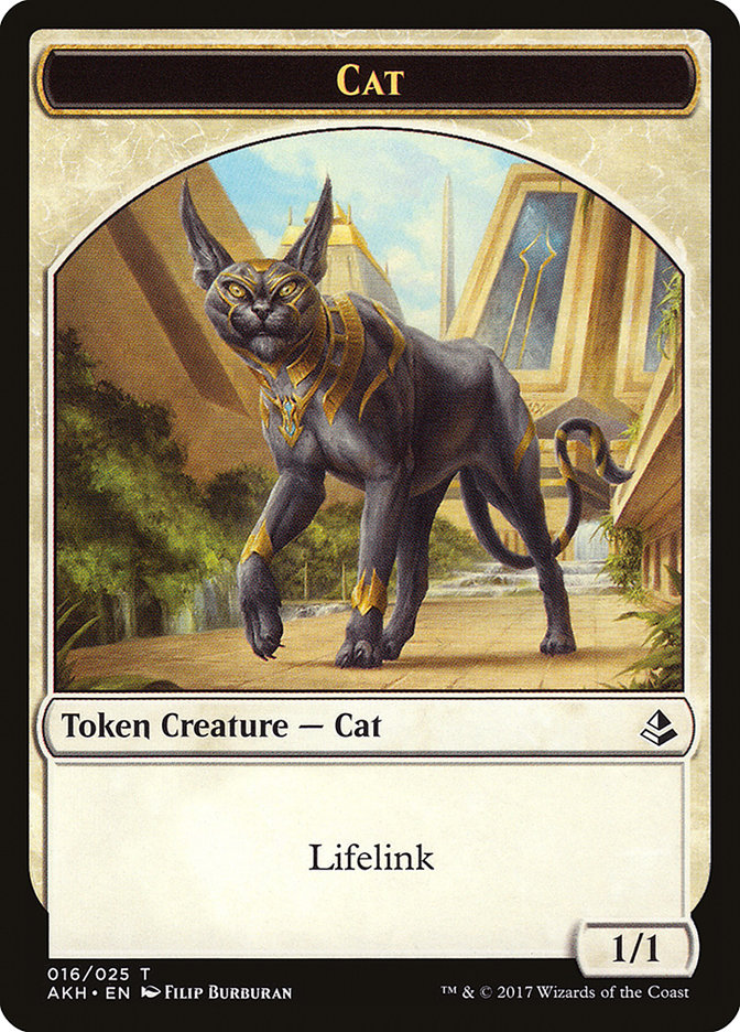 Cat Token [Amonkhet Tokens] | Game Haven TX