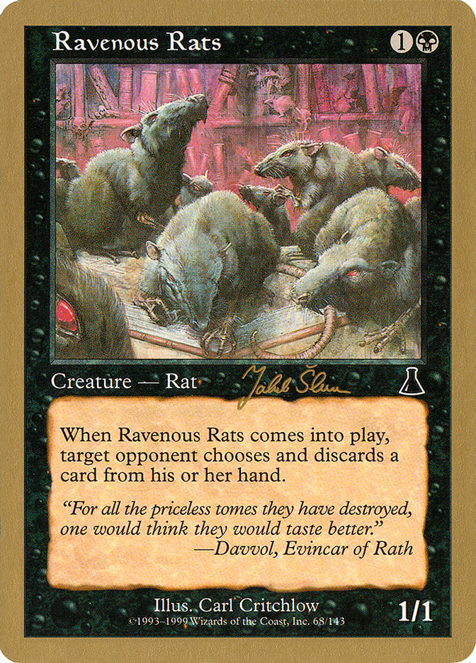 Ravenous Rats (Jakub Slemr) [World Championship Decks 1999] | Game Haven TX