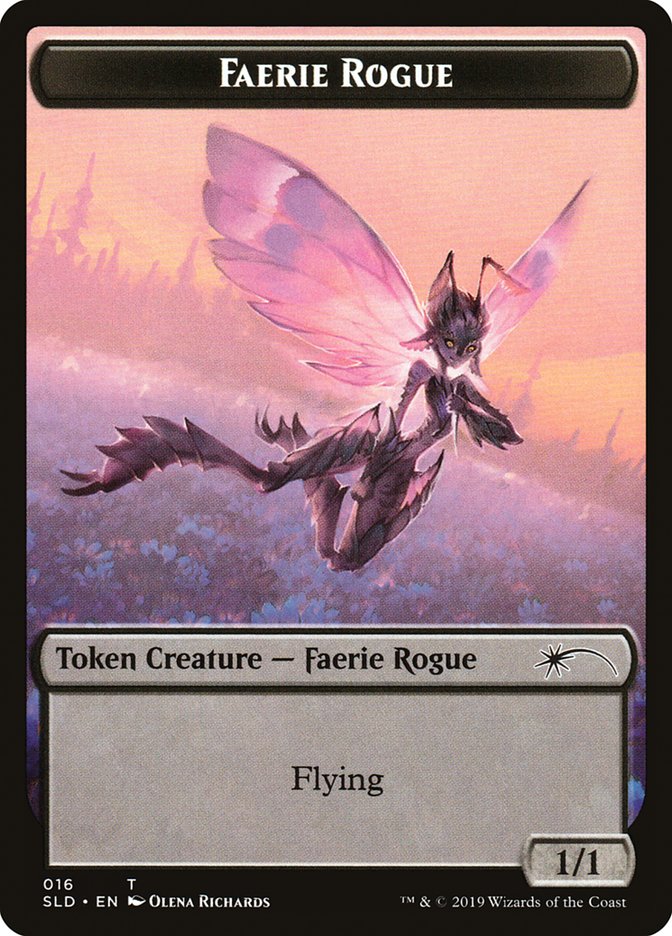Faerie Rogue Token (016) [Secret Lair Drop Series] | Game Haven TX