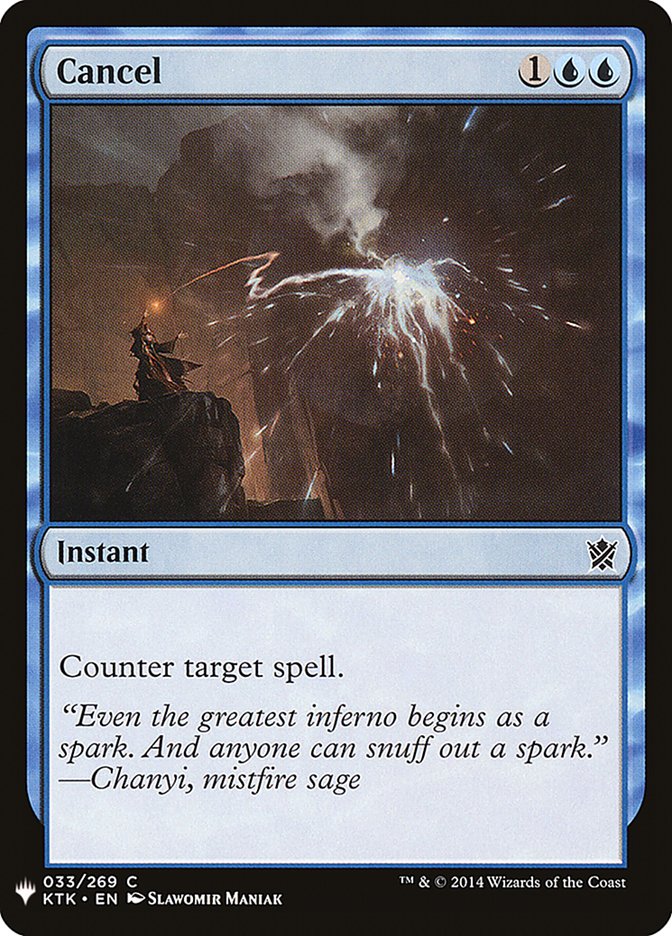 Cancel [Mystery Booster] | Game Haven TX