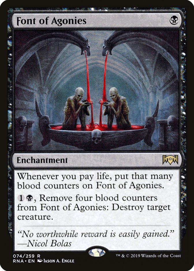 Font of Agonies [Ravnica Allegiance] | Game Haven TX
