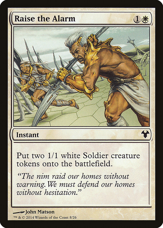 Raise the Alarm [Modern Event Deck 2014] | Game Haven TX