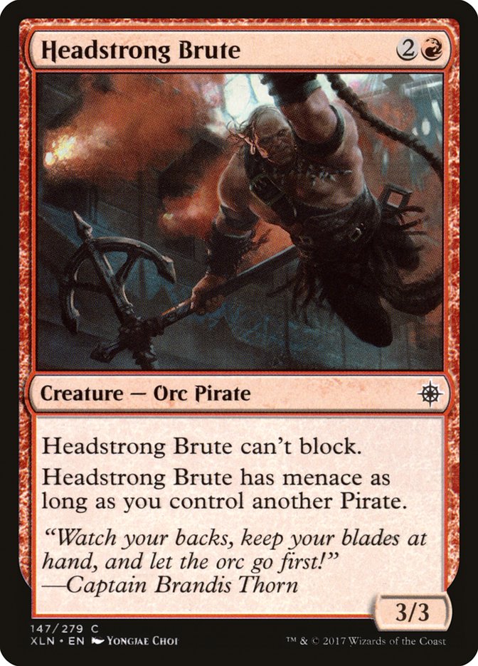 Headstrong Brute [Ixalan] | Game Haven TX