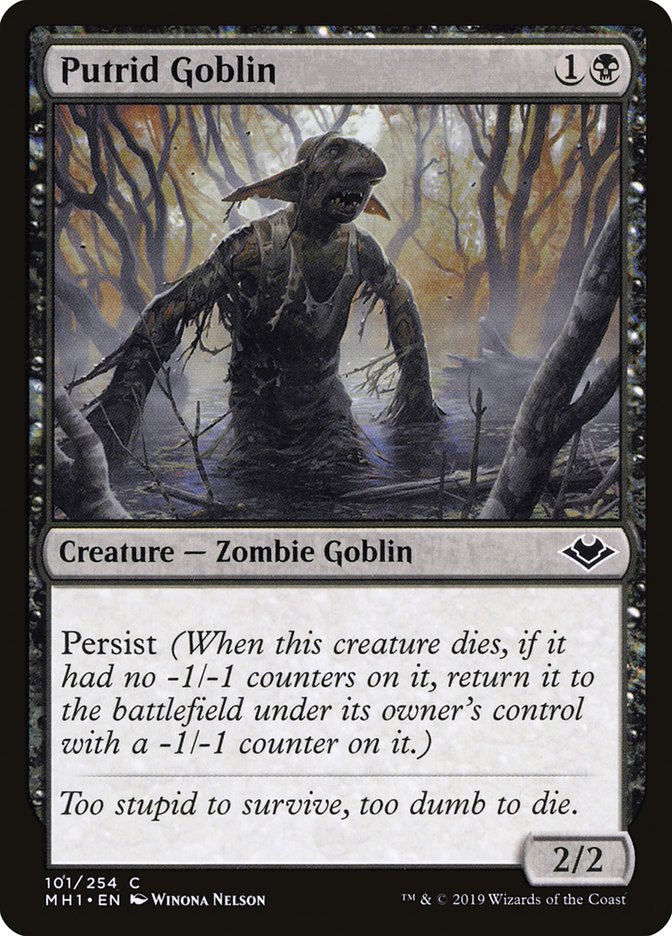 Putrid Goblin [Modern Horizons] | Game Haven TX