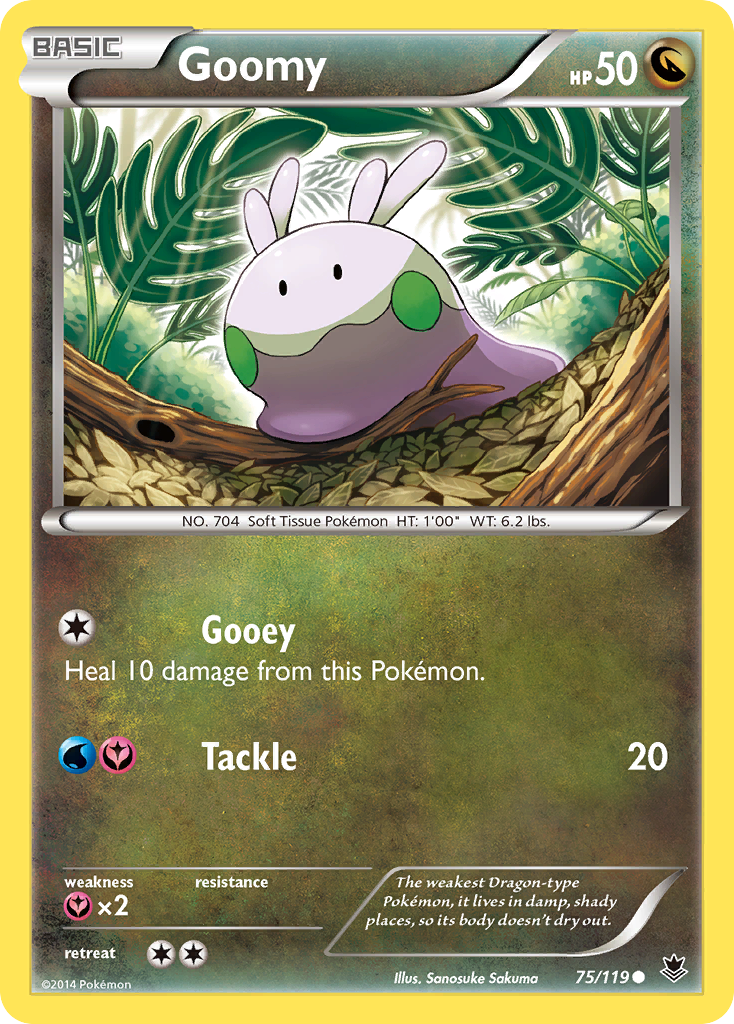 Goomy (75/119) [XY: Phantom Forces] | Game Haven TX