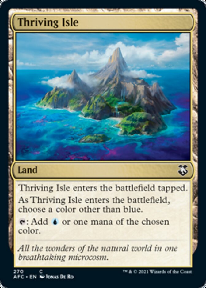 Thriving Isle [Dungeons & Dragons: Adventures in the Forgotten Realms Commander] | Game Haven TX