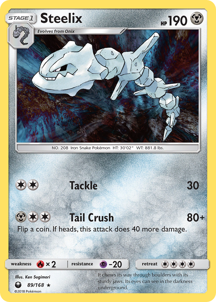 Steelix (89/168) [Sun & Moon: Celestial Storm] | Game Haven TX