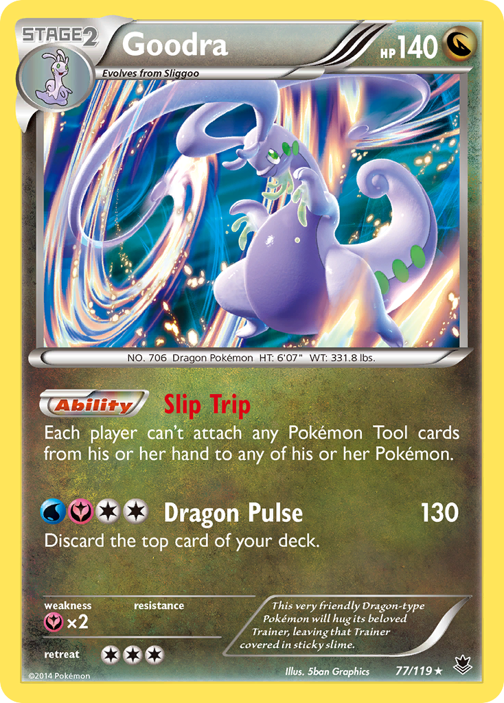 Goodra (77/119) [XY: Phantom Forces] | Game Haven TX
