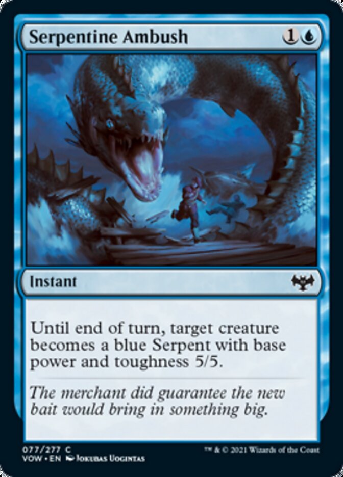 Serpentine Ambush [Innistrad: Crimson Vow] | Game Haven TX
