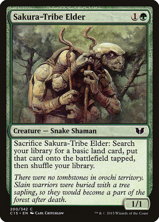 Sakura-Tribe Elder [Commander 2015] | Game Haven TX