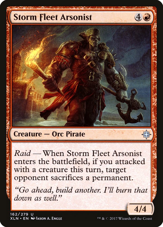 Storm Fleet Arsonist [Ixalan] | Game Haven TX