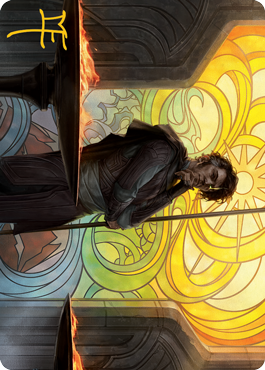 Garth One-Eye Art Card (Gold-Stamped Signature) [Modern Horizons 2 Art Series] | Game Haven TX