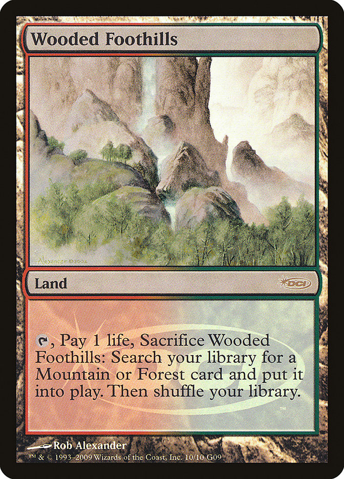 Wooded Foothills [Judge Gift Cards 2009] | Game Haven TX