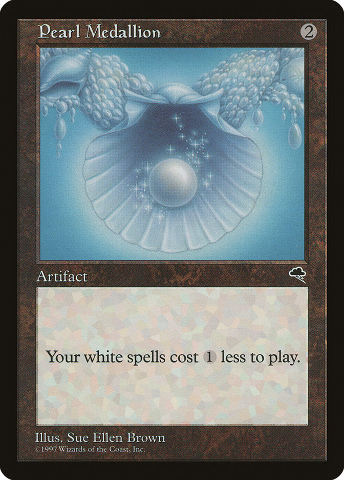 Pearl Medallion [Tempest] | Game Haven TX