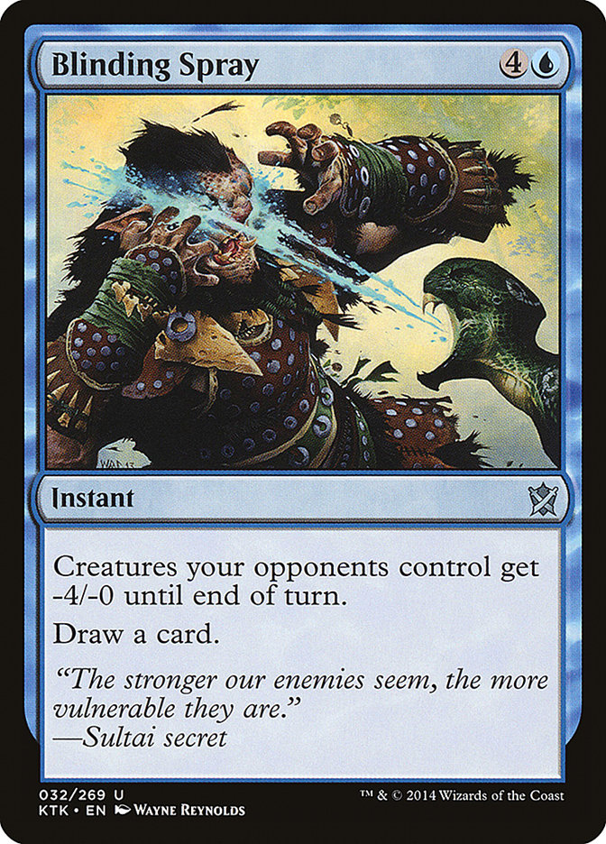 Blinding Spray [Khans of Tarkir] | Game Haven TX