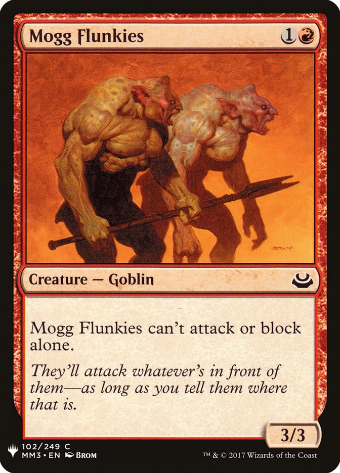 Mogg Flunkies [Mystery Booster] | Game Haven TX