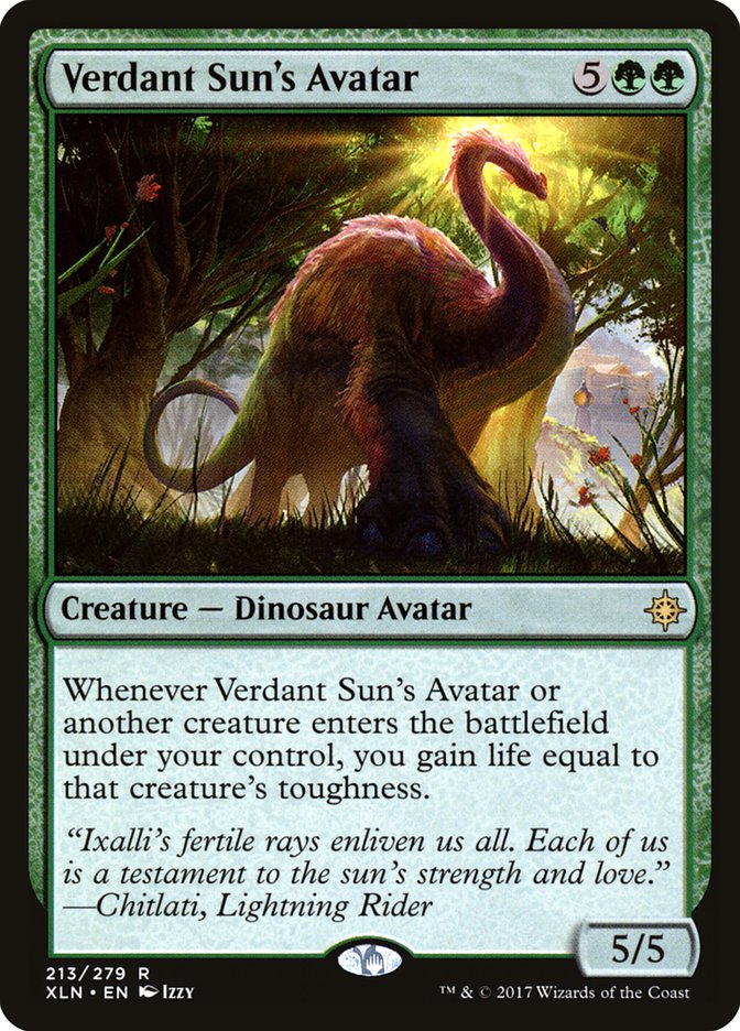 Verdant Sun's Avatar [Ixalan] | Game Haven TX