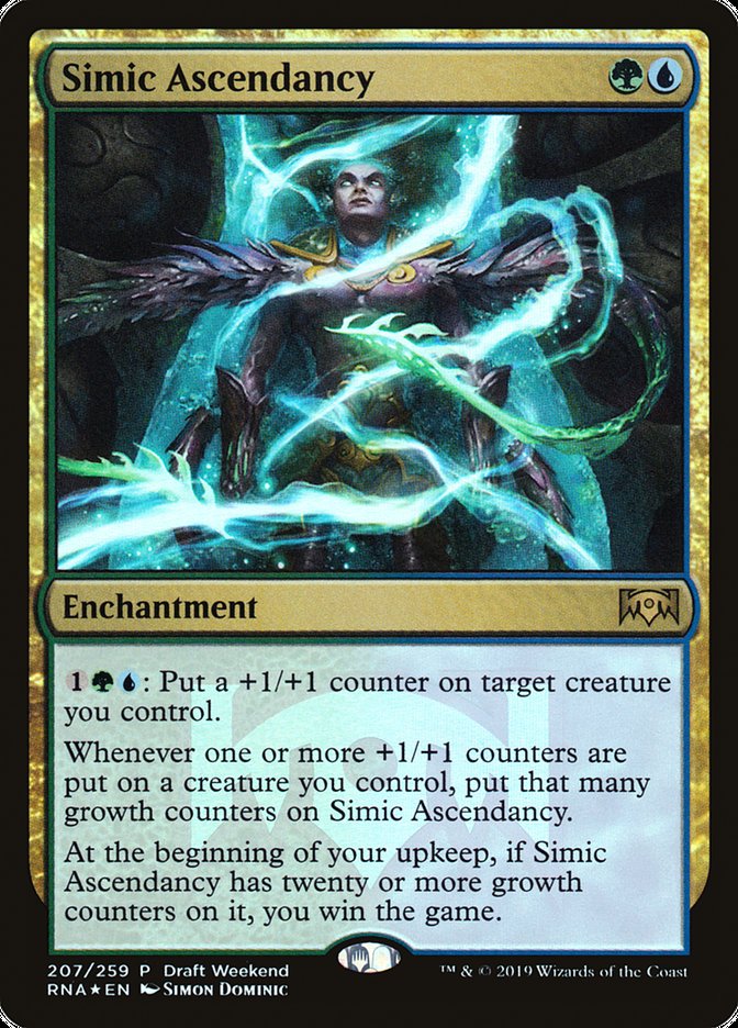 Simic Ascendancy [Ravnica Allegiance Promos] | Game Haven TX