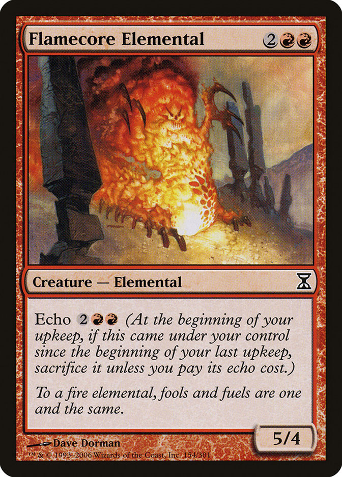 Flamecore Elemental [Time Spiral] | Game Haven TX