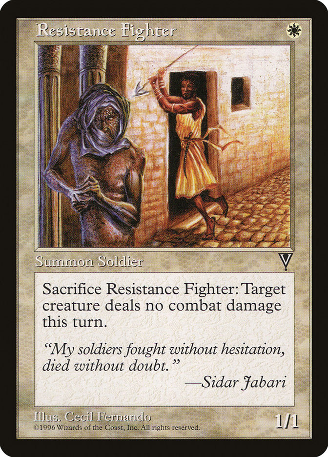 Resistance Fighter [Visions] | Game Haven TX