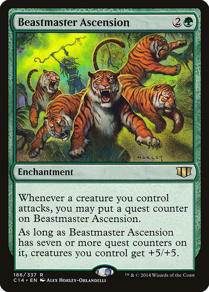 Beastmaster Ascension [Commander 2014] | Game Haven TX