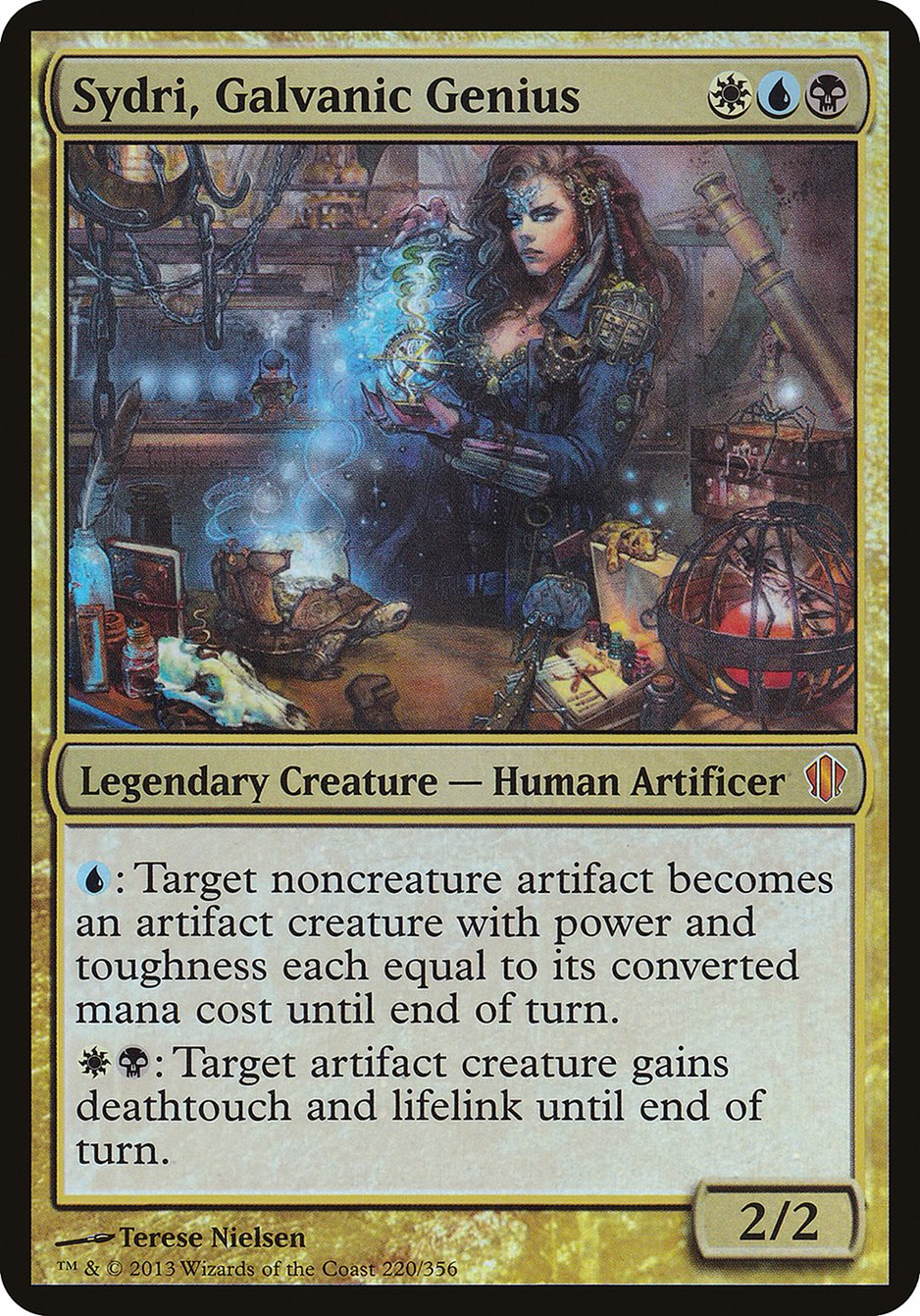 Sydri, Galvanic Genius (Commander 2013) [Commander 2013 Oversized] | Game Haven TX