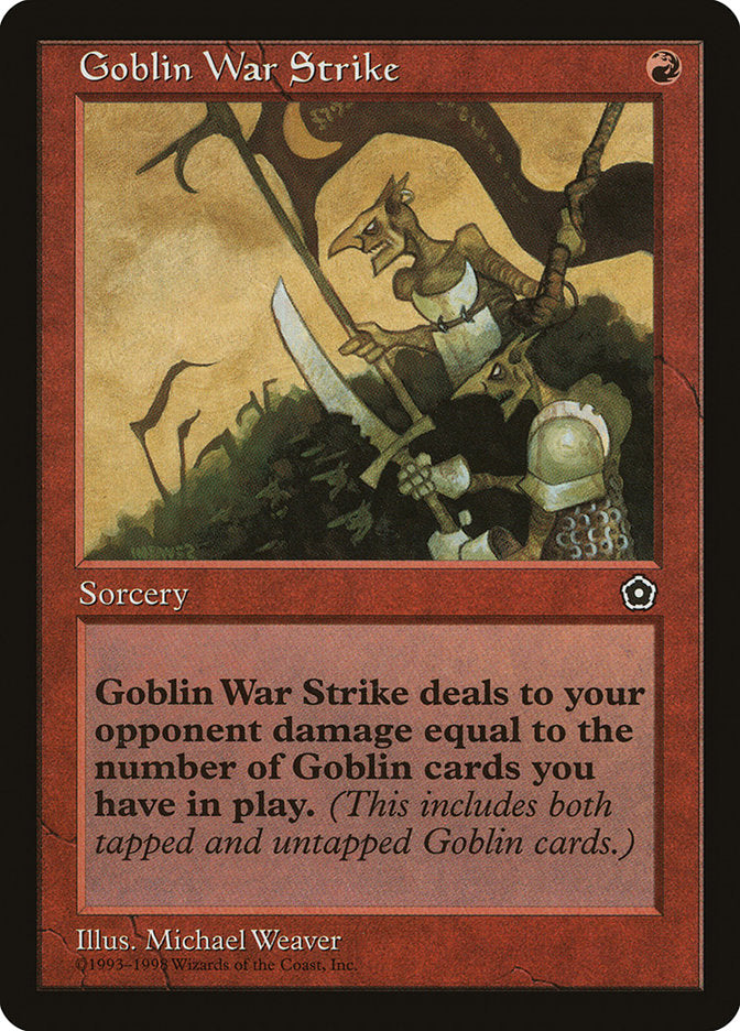 Goblin War Strike [Portal Second Age] | Game Haven TX