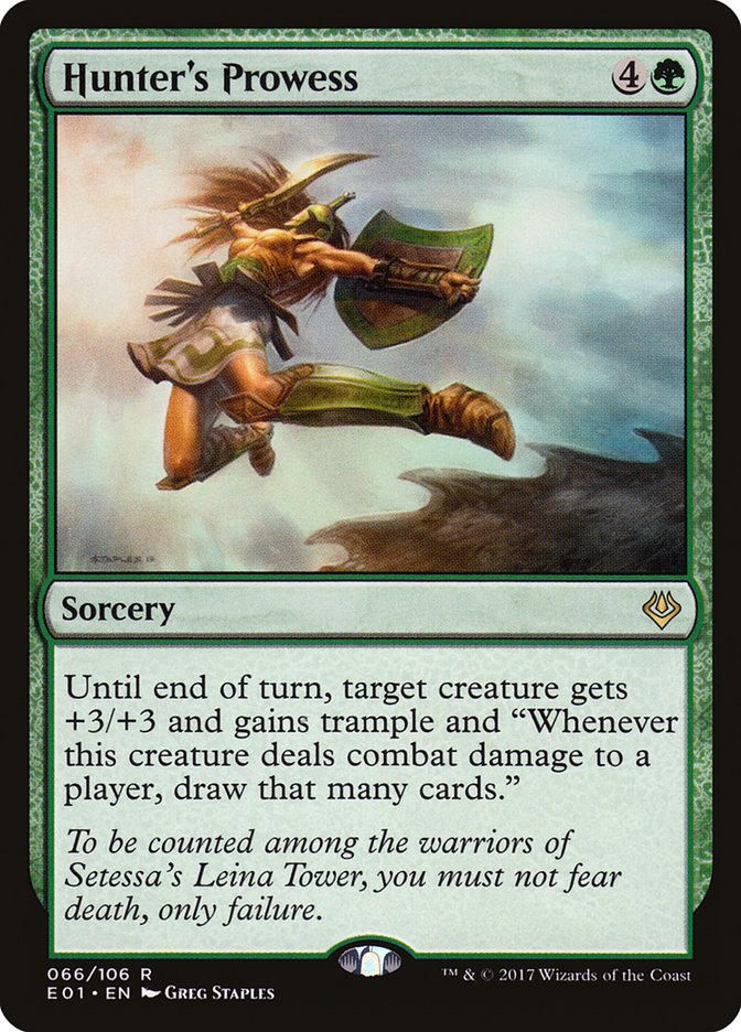 Hunter's Prowess [Archenemy: Nicol Bolas] | Game Haven TX