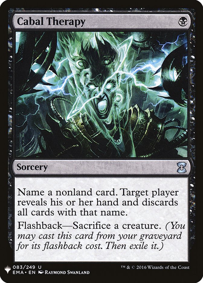 Cabal Therapy [Mystery Booster] | Game Haven TX
